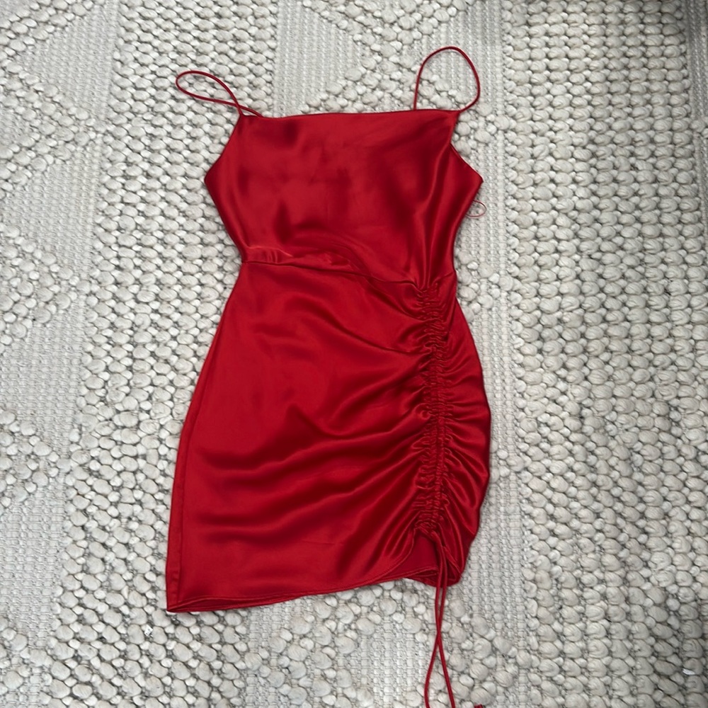 Zara Satin Dress XS NWT